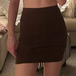 Forever 21 Brown Pencil Skirt Photo 3