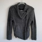 BLANK NYC Wool Blend Boucle Knit Moto Jacket/Sweater Photo 1