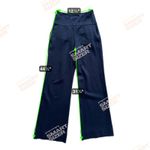CAbi  Coco Trouser Pants Style #3920 Womens Sz 4 Navy Blue Wide Leg Bell Bottom Photo 6