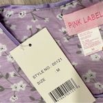 NWT Pink Label Modest Lavender Floral Nightgown Short Sleeve Sleep Gown Size M Purple Size M Photo 3