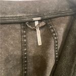 Free People Olive green canvas military style snap up jacket M Photo 8