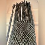 None Hand-crafted Macrame Fringed Boho Cross Body Bag Photo 5