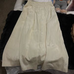 Talbots Vintage Cream Maxi Skirt Photo 0