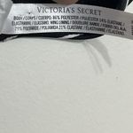 Victoria's Secret Victoria Secret Body Sports Bra Black White Stripe Strappy Mesh Size Large Photo 4