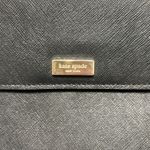Kate Spade  black leather clutch EUC Photo 2