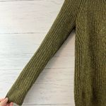 Madewell Mercer Olive Green Turtle Neck Sweater Size XXS Photo 7