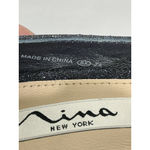 Womans Nina Ny 5 W Blue Sparkly Sequins Pumps Photo 6