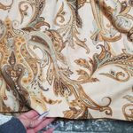 Tommy Bahama  Gold Paisley Print Dress Photo 5
