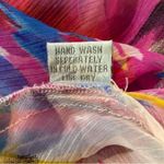 #250 UNBRANDED Beaded Watercolor Swim Cover up Pink Photo 5