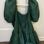 Green Tie Dress Photo 0
