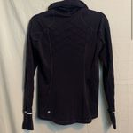 Lululemon Athletica Navy Blue 1/4 zip Long Sleeve Top Photo 1