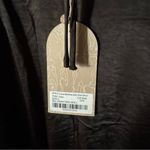 Meshki  NEW Lacey Black Satin Maxi Dress Photo 6