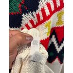 Aerie New Holiday Sweater Size Medium Christmas Nordic Stripe Fair Isle Green Photo 9