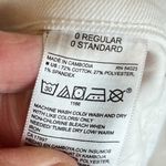 Old Navy  White Denim Jeans Curvy Profile Straight Mid Rise Photo 11