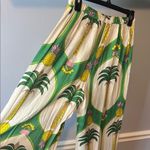 NWOT True destinations wide leg pants L Green Size L Photo 3