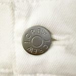 J. CREW | NWT Utility White Denim Short Square Pockets | Size 33, 16 Photo 4