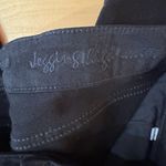 Escada Sport Black Skinny Jeans with Pink Metallic Glitter Stripe Size undefined Photo 4