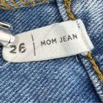 PacSun Patchwork High Rise Crop Mom Jeans Blue Size 26 Photo 9