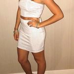 Windsor Two Piece White Sequin Outfit Photo 0