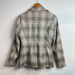 Princess Polly Classic Victoria Blazer Jacket plaid Black Pink Tan oversized 2 Photo 8