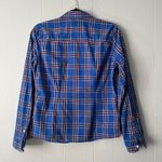 Hollister  Shirt Womens M Y2K Cotton Stretch Plaid Western Rodeo Cowgirl Festival Photo 5