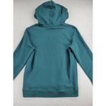 Hollister Womens Sweatshirt Size M Forest Green Hoodie Pullover Kangaroo Pocket Photo 3