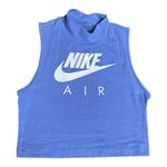 Nike  Air mock neck tank small sleeveless T-shirt purple workout active crop top Photo 7