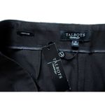 Talbots NWT Heritage Fit in Brown Bi-Stretch Side Zip Capri Crop Pants 16 x 23 ½ Photo 3