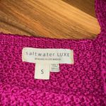 Saltwater Luxe  Kenan net midi crop top tank fuchsia NWT size small‎ boho Photo 3