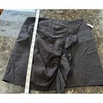Etophe studios Linen Cotton Blend Ruffle Mini Skirt Lined Black Size M NWT Photo 6