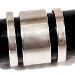 Sam Edelman NEW - Chic & Modern Silver Polished Wide Cuff Ring Adjustable Size 5-8 Photo 0