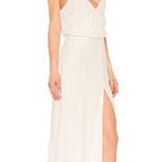 LPA Revolve Beaded Crossback Gown in Ivory Photo 2