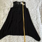 French Connection  Women's Hennessy Drape Sleeveless Dress in black size 6 Photo 5