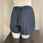 NEW $190 Barney’s Skin Blue Drawstring Cotton Linen Baggy Shorts 1 XS S Photo 2