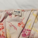 Peach Love California  Floral Romper - Pink and Yellow Photo 2