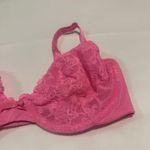 Victoria's Secret Bright Pink Unlined Demi Semi Sheer Bra 36C Underwire Photo 5