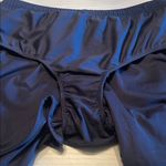 Tracksmith Women’s navy Van Cortlandt “Grande” running short. Blue Photo 5