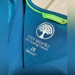 Healing Hands NEW HH Works By  Mariah Scrub Too Caribbean Color Size 2X Photo 2