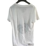 Faded Glory  white short sleeve V-neck T-shirt graphic Photo 2