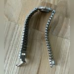 Seiko Lassale Super Rare Ladies Luxury Watch Two-Tone Bracelet Case Gray Dial Photo 8