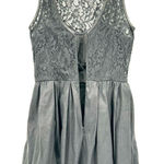 AQUA  Dresses‎ size 2 sleeveless black lace bodice mini dress lined Photo 2