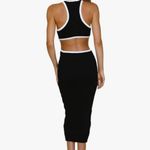 NWT women's sexy cut out waist open back dress Photo 5