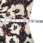 Ba&sh NWT Kaz Robe V-Neck Printed Midi Dress SMALL in Ecru Photo 8