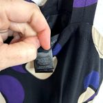 Marc by Marc Jacobs Polka Dot Bubble Dress Womens Size 2 Black Purple Y2K Photo 8