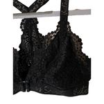 Victoria's Secret Victoria‎ Secret bra Bralette black lace Wireless Racerback Sz S Photo 2