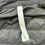 Lululemon Jacket Black Goose Down Lightweight Water Resistant Hood Zipper Size 4 Photo 6