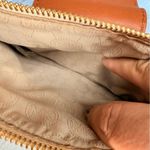 Michael Kors  Fulton beige/tan double zip crossbody bag purse  vegan leather Photo 5