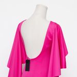 Black Halo  Eve – Iconic Pink Ruffle-Sleeve Sheath Dress Photo 12