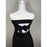 Urban Outfitters NWT  Womens Black Strapless Dress Sz S Skater LBD Grunge Photo 5