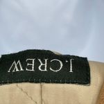 J.Crew Vintage Italian Wool Overcoat Jacket Button Front Coat Tan Large Photo 5